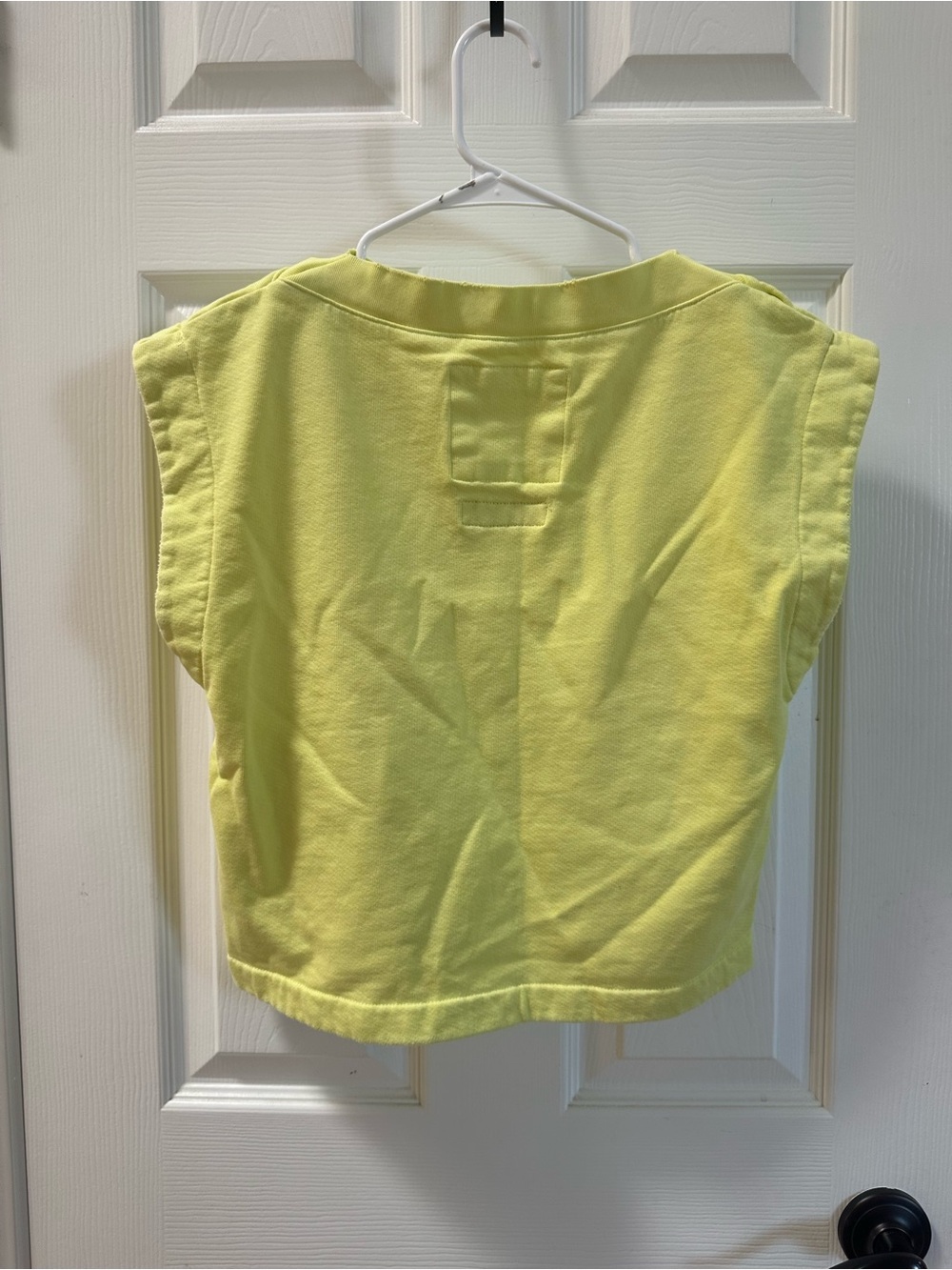 Rachel Comey Cropped Sleeveless Tank in Yellow - Picture 2 of 10